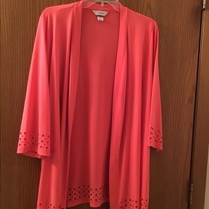 Coral color CJBanks 1x kimono